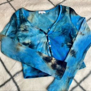 Dollskill Tye-Dye Crop Top